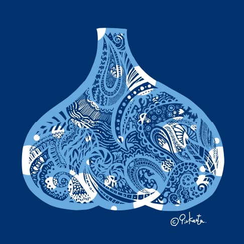 にんにくの絵